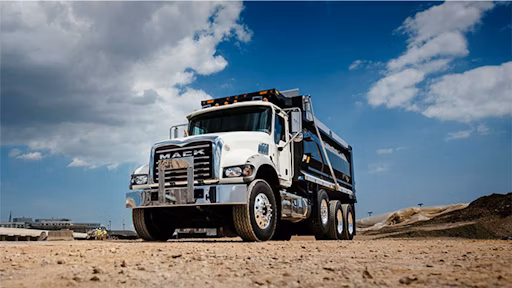 Panther City Sand & Gravel dump truck